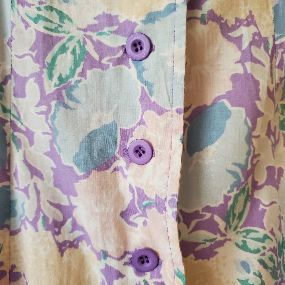 Vintage Laura Ashley Floral Spring dress US size 6